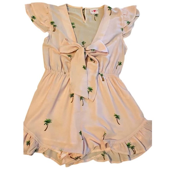 Buddy Love Palm Tree Romper - Picture 1 of 5